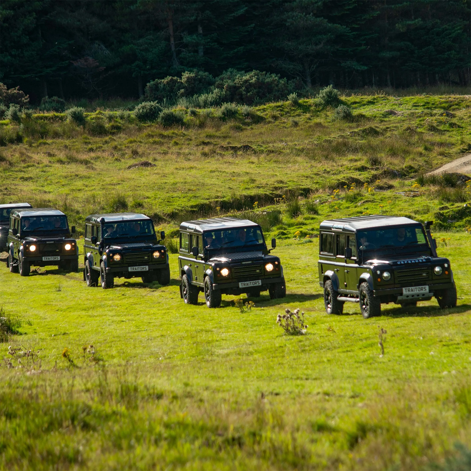 The Traitors Number Plate Keyring