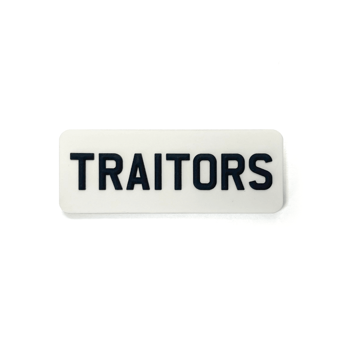 The Traitors Number Plate Fridge Magnet - Traitors Store