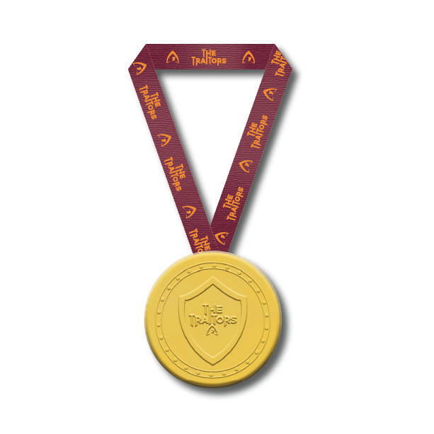 Traitors Chocolate Shield Medallion - Traitors Store