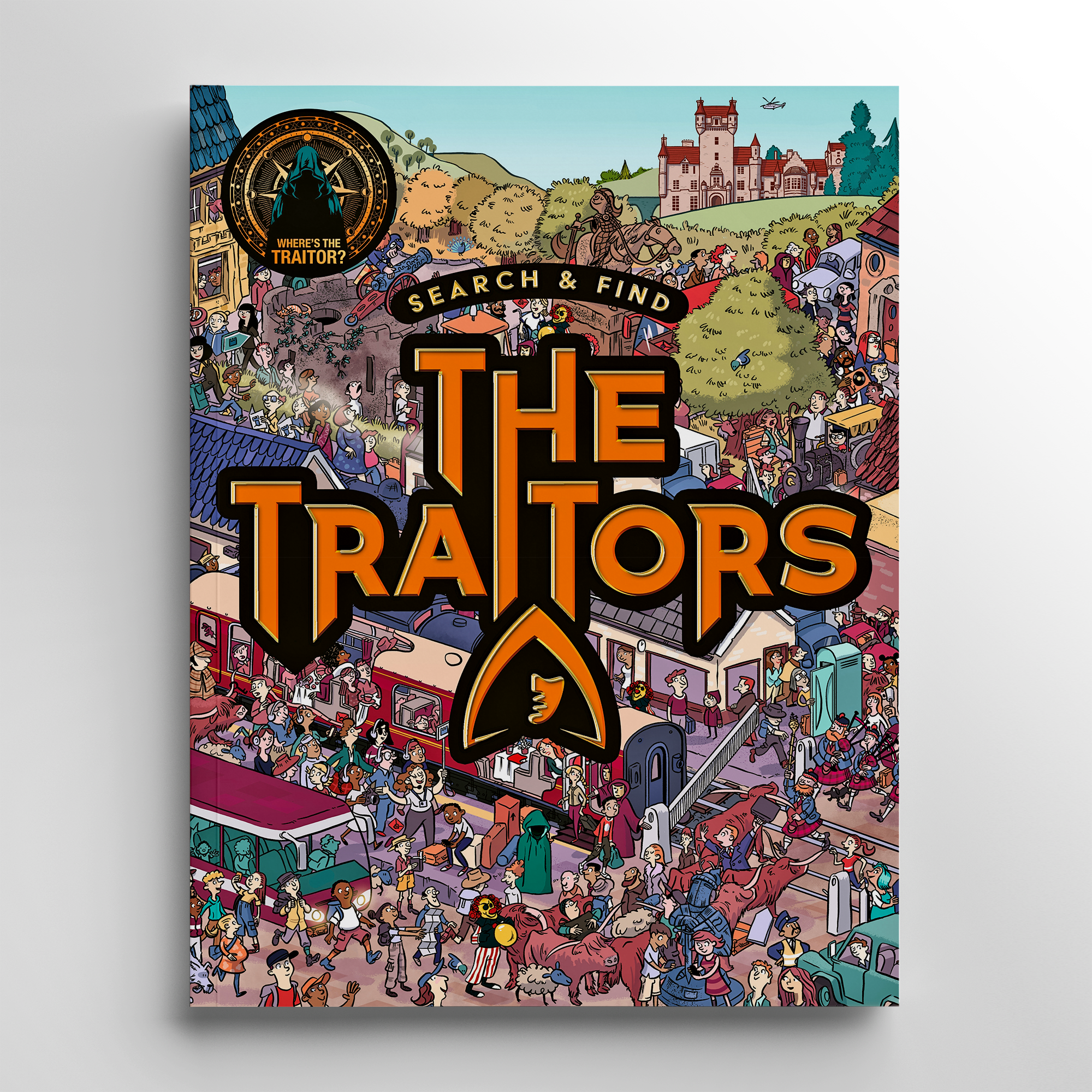 Search & Find: The Traitors Paperback Book