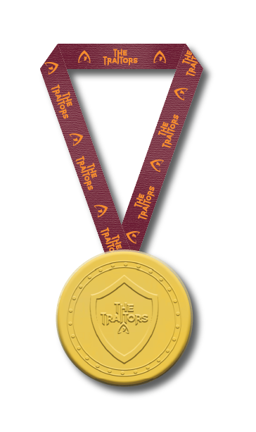 Traitors Chocolate Shield Medallion