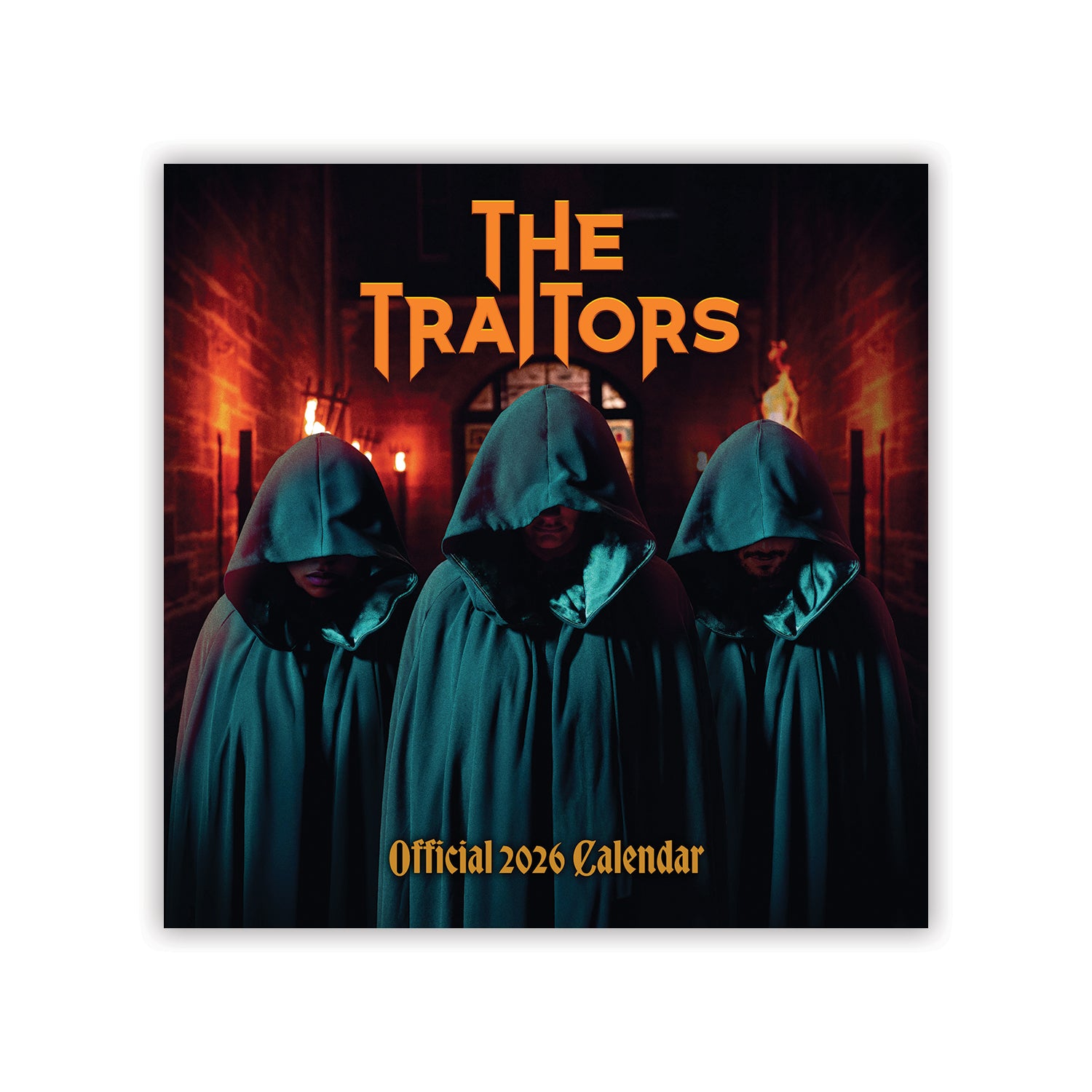The Traitors 2026 Square Calendar