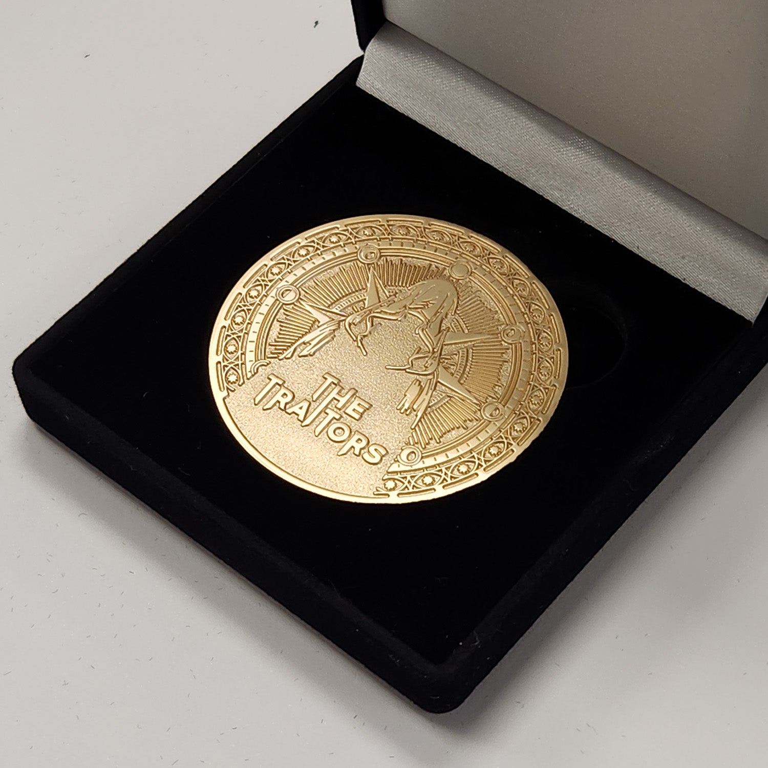 The Traitors Gold Piece Round Table Design