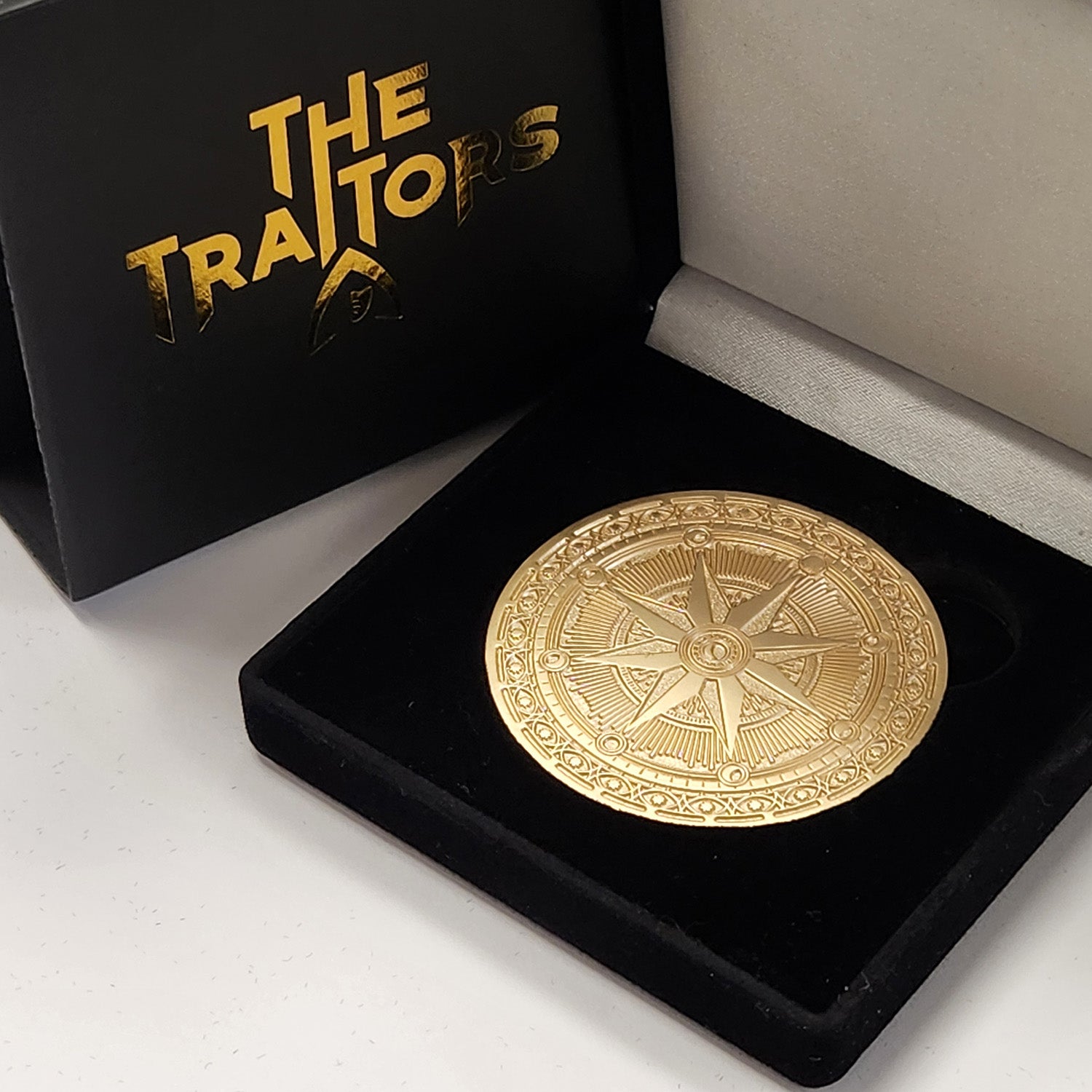 The Traitors Gold Piece Round Table Design