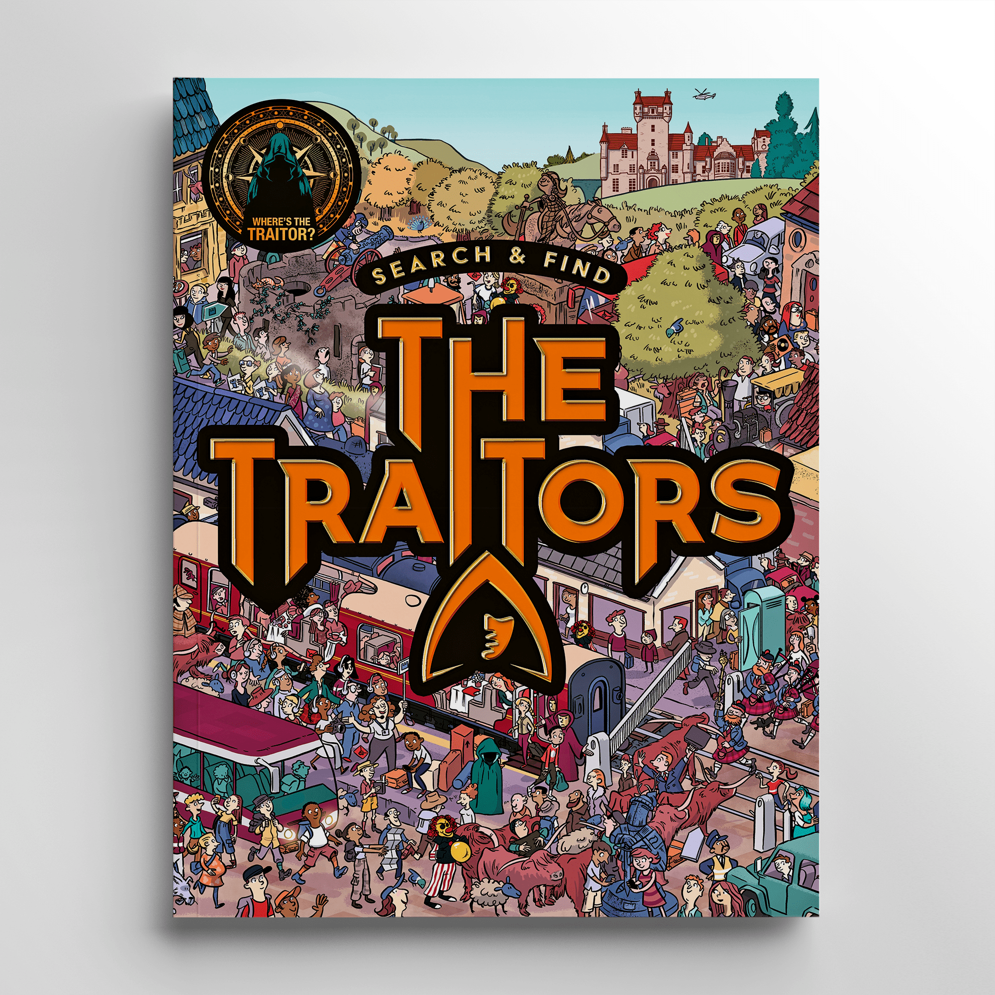 Search & Find: The Traitors Paperback Book (Click and Collect only) - Traitors Store