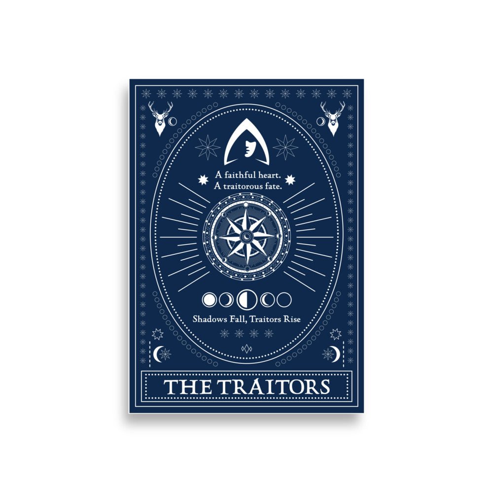 "Shadows Fall, Traitors Rise" Poster - Traitors Store