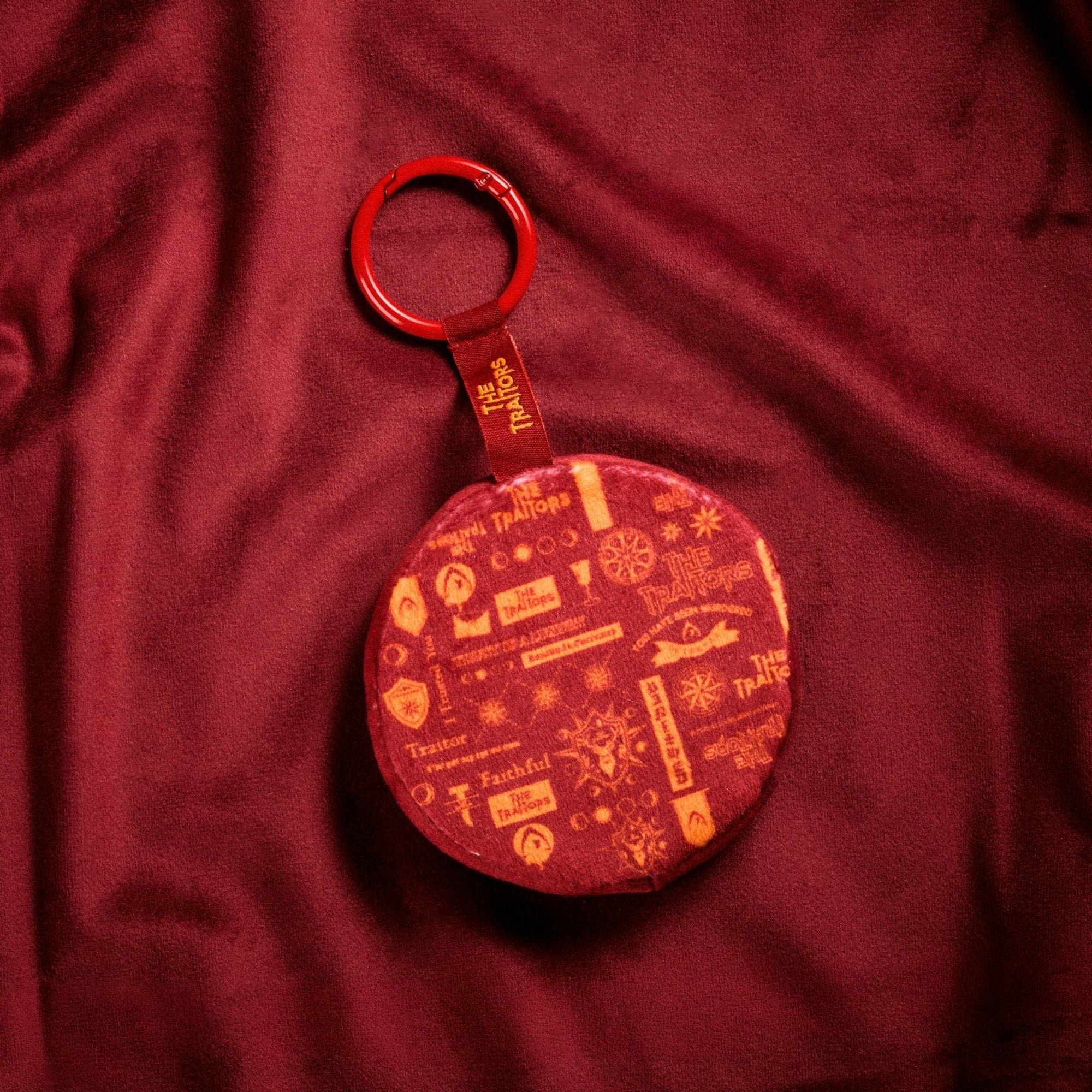 The Traitors Logo Plush Bag Clip - Traitors Store
