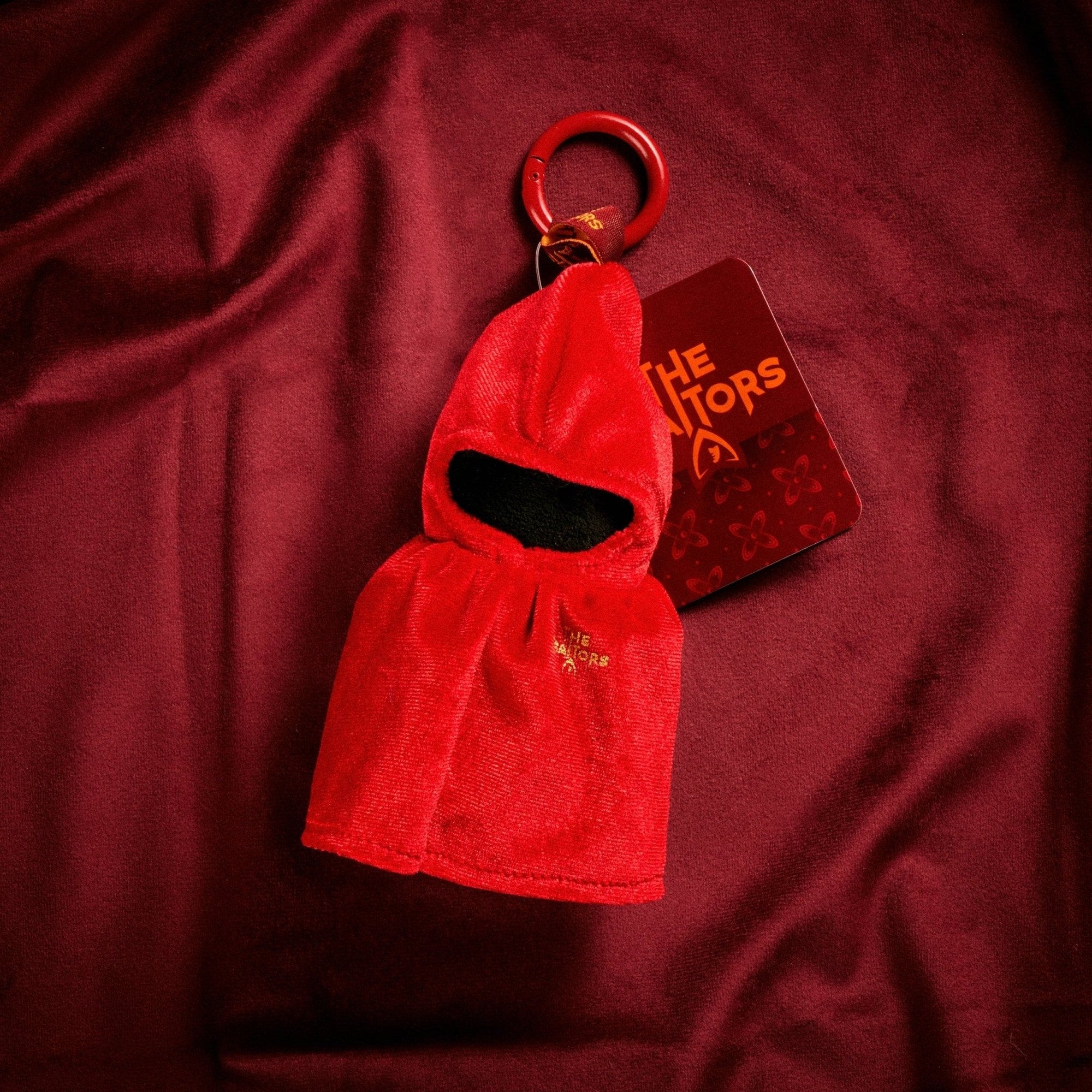 The Traitors Secret Red Traitor Plush Bag Clip - Traitors Store