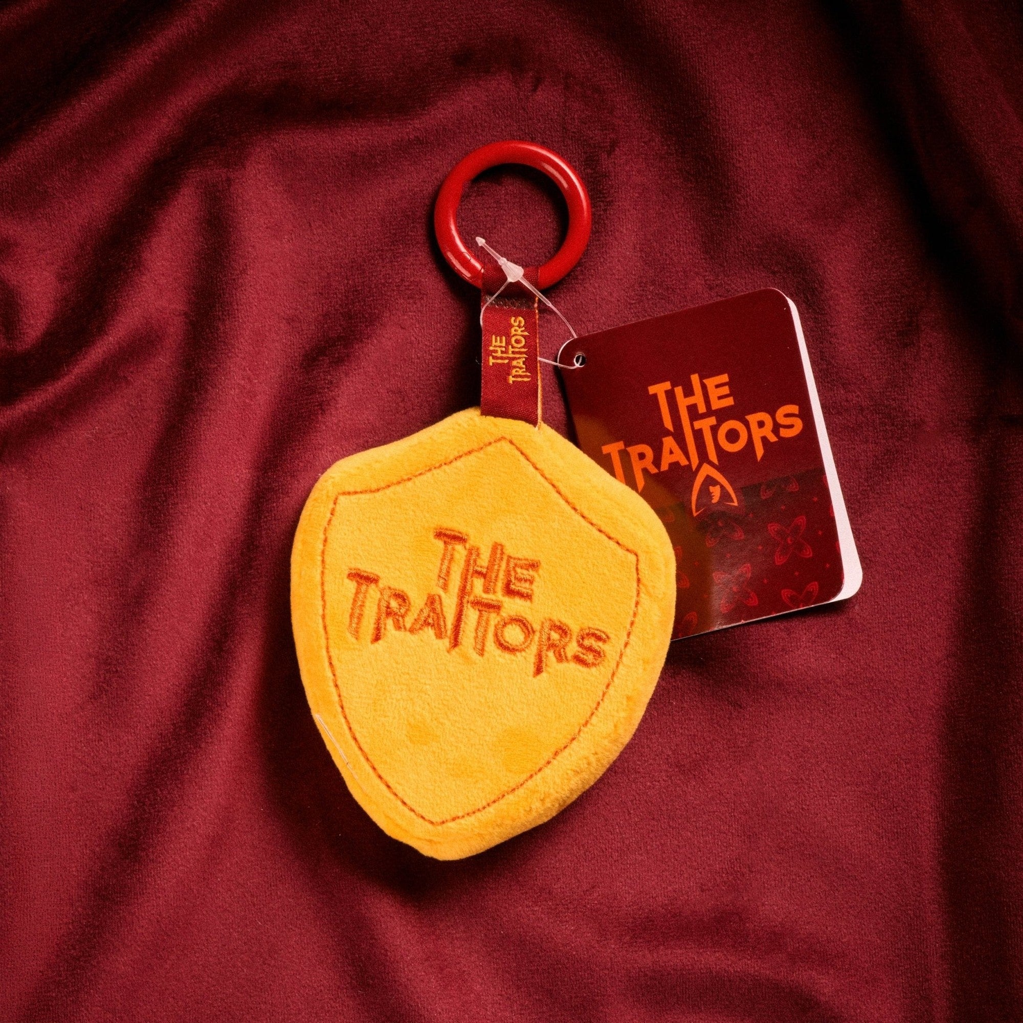 The Traitors Shield Plush Bag Clip - Traitors Store
