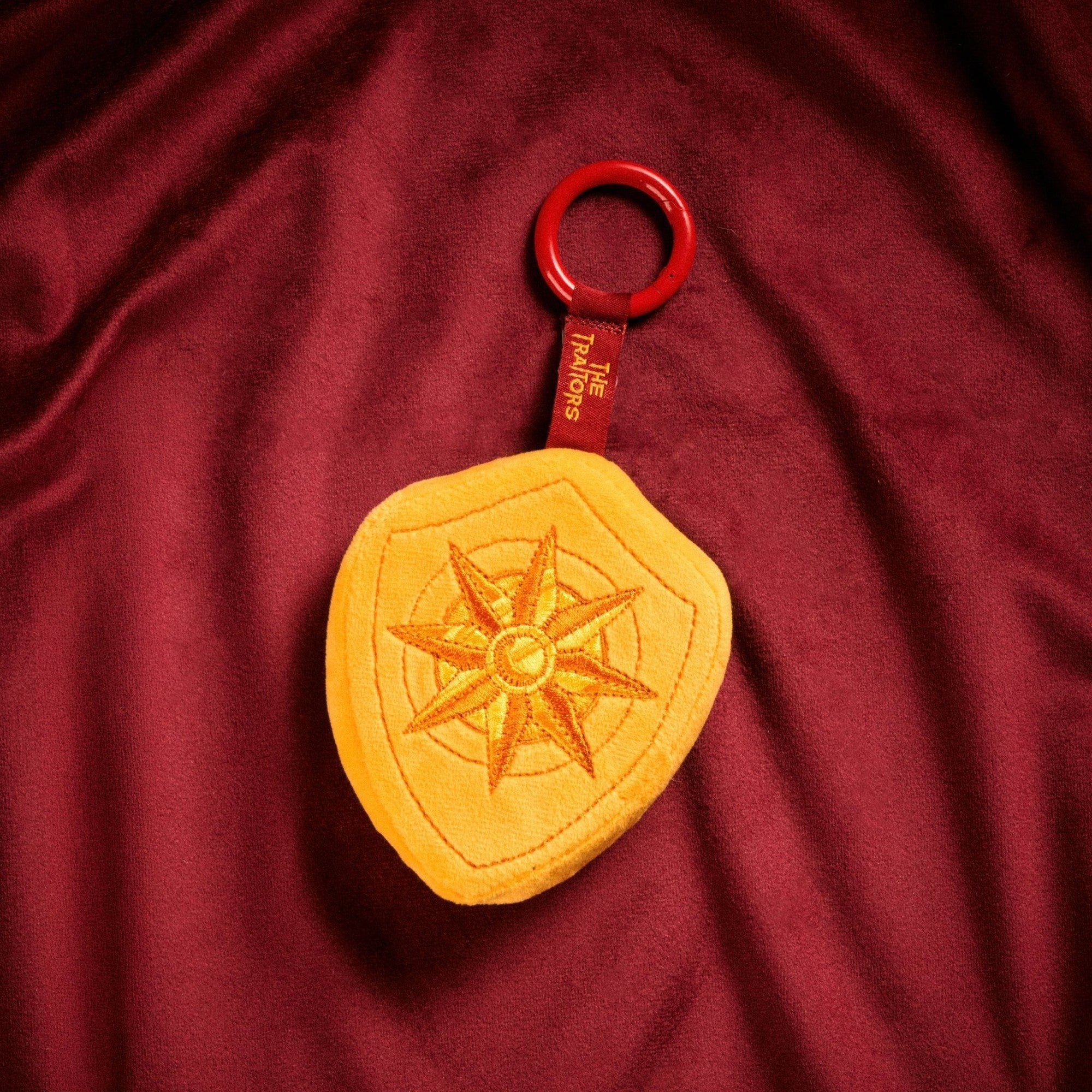 The Traitors Shield Plush Bag Clip - Traitors Store