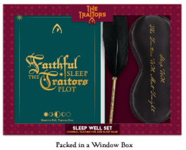 Traitors Sleep Well Set - Traitors Store
