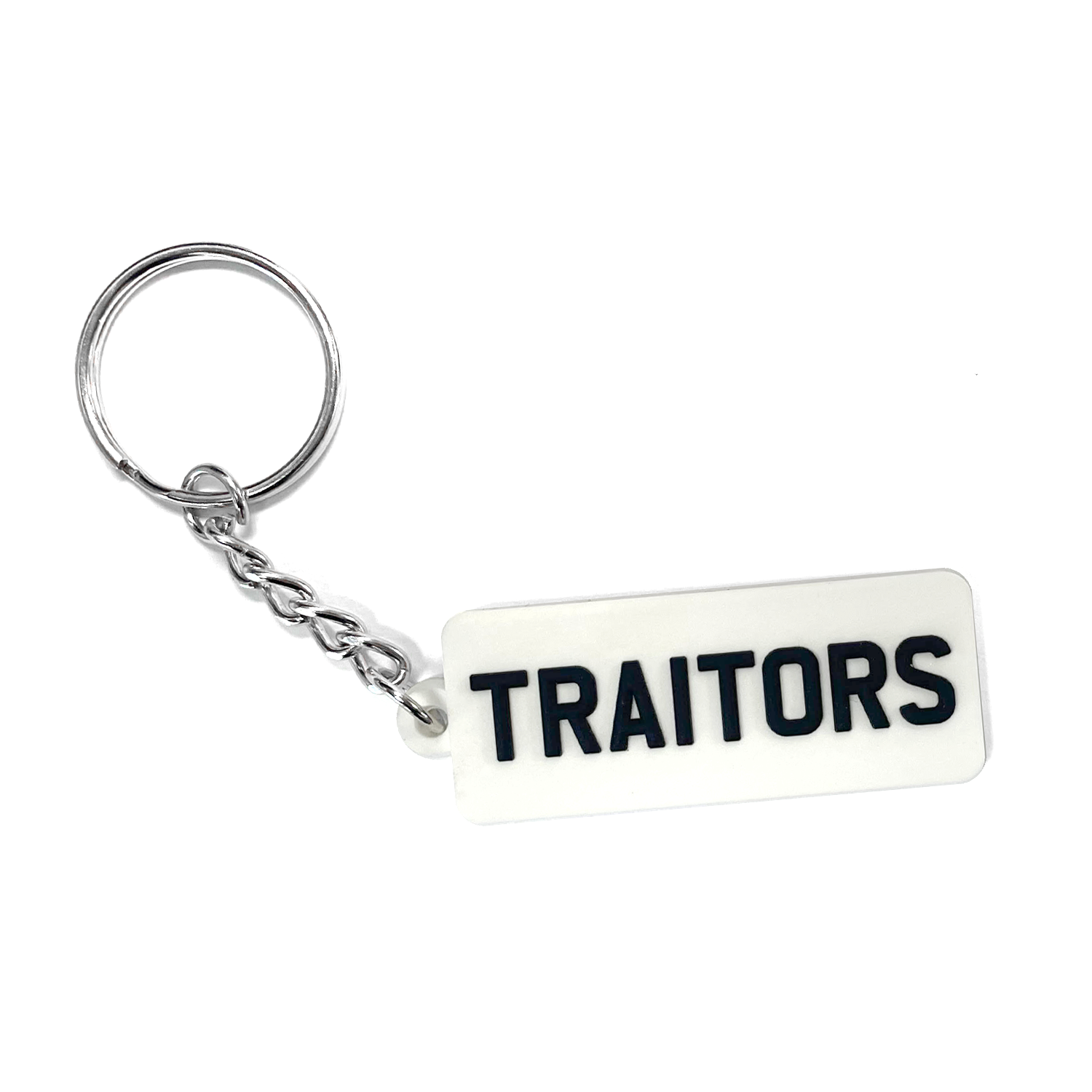 The Traitors Number Plate Keyring