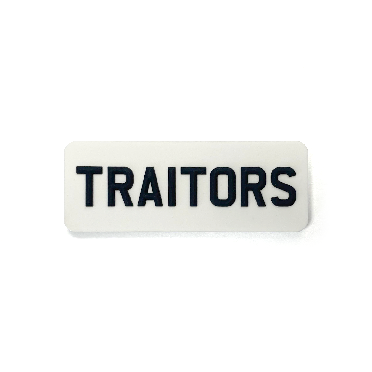 The Traitors Number Plate Fridge Magnet