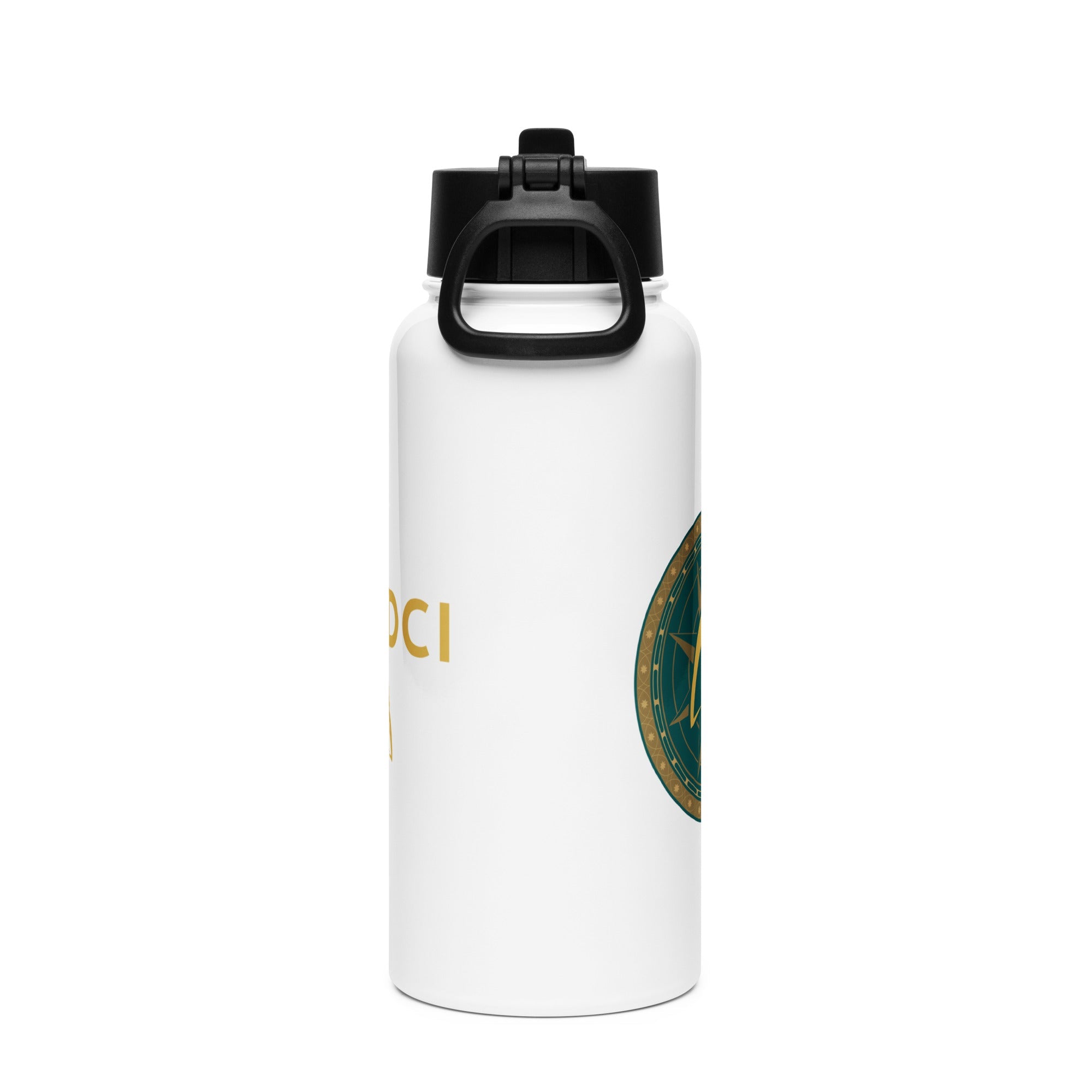 Zrádci Cloak Stainless steel water bottle with a straw lid - Traitors Store